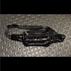 BCBGeneration Glossy Black Travel Bag